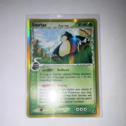 Pokemon Snorlax EX Delta Species Holo Card 10/101 2006 - Image 2