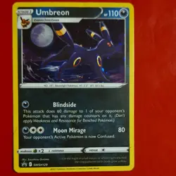 Pokemon TCG Holo 2-Card Lot Glaceon 20/100 + Umbreon Promo SWSH129 EN - Image 5