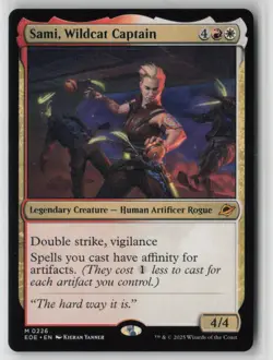 Sami, Wildcat Captain 226 Mythic Edge of Eternities Near Mint - Image 1