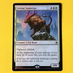 Felidar Sovereign | Foil | R | 26 | Battle for Zendikar | Magic: The Gathering - Image 1