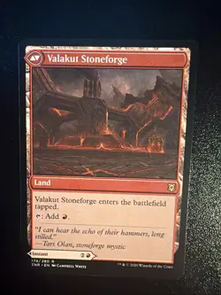 1x Valakut Awakening Extended Art Mtg Zendikar Rising NM - Image 1