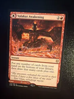 1x Valakut Awakening Extended Art Mtg Zendikar Rising NM - Image 2