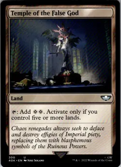 Magic | 40K | Temple of the False God | 300 | NM - Image 1