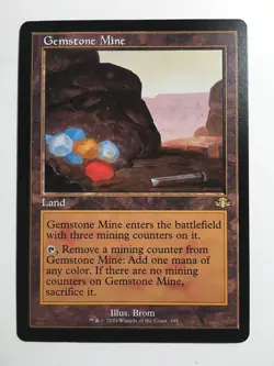 MTG Gemstone Mine (Retro Frame) - Dominaria Remastered (DMR) NM - Image 1