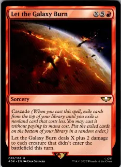 Magic | 40K | Let the Galaxy Burn | 81 | NM - Image 1