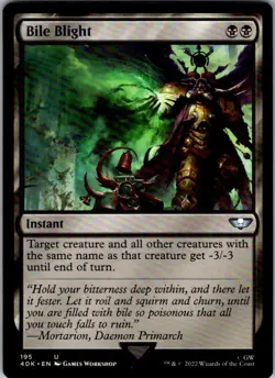 Magic | 40K | Bile Blight | 195 | NM - Image 1