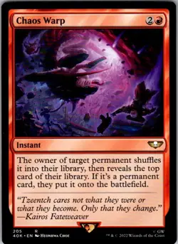 Magic | 40K | Chaos Warp | 205 | NM - Image 1