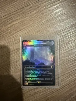 Glittering Caves of Aglarond - Gemstone Caverns Commander: LOTR FOIL Mythic #364 - Image 1