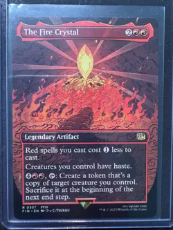 The Fire Crystal (Borderless 337) - NM - Image 1