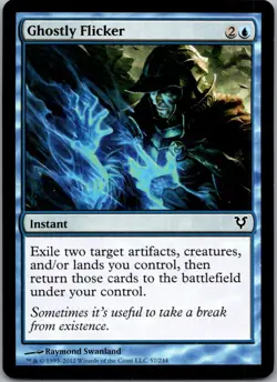 Ghostly Flicker C Avacyn Restored 57 LP - Image 1