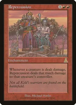 Repercussion #95 Rare (NM) Urza's Destiny, Magic: The Gathering (MTG) - Image 1