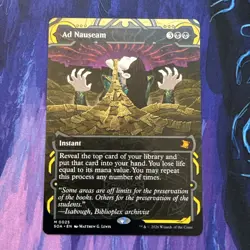 Ad Nauseam MINT 25 Secrets of Strixhaven Mystical Archive SOA MTG M Unplayed Reg - Image 1