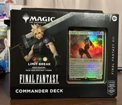 Magic The Gathering Final Fantasy VII Commander Deck Cloud Limit Break (SEALED) - Image 1
