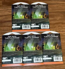 Magic: The Gathering Teenage Mutant Ninja Turtles Sleeved Play Booster x5 New - Image 2