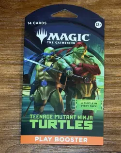 Magic: The Gathering Teenage Mutant Ninja Turtles Sleeved Play Booster x5 New - Image 3
