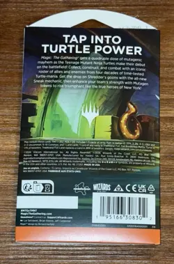 Magic: The Gathering Teenage Mutant Ninja Turtles Sleeved Play Booster x5 New - Image 4