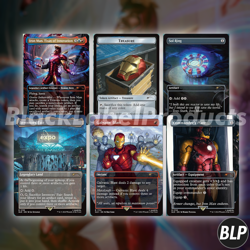 MTG Secret Lair x Marvel's Iron Man Foil Edition Magic The Gathering IN HAND - Image 1