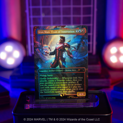MTG Secret Lair x Marvel's Iron Man Foil Edition Magic The Gathering IN HAND - Image 4