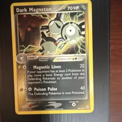 Pokemon Dark Magneton EX Team Rocket Returns 39/109 2004 HP70 Rare Regular - Image 1