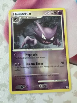 Pokemon Haunter 50/130 Diamond & Pearl Reverse Holo Uncommon 70 HP Dream Eater - Image 1