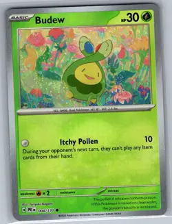 Budew Poke Ball 004/131 SV: Prismatic Evolutions - Pokemon Card - NM - Image 1