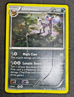 2016 Umbreon Pokemon Foil Card XY96 - Image 1