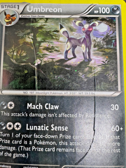 2016 Umbreon Pokemon Foil Card XY96 - Image 4
