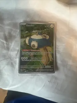 Pokemon TCG Snorlax 151 Promo Card Sealed - Image 1