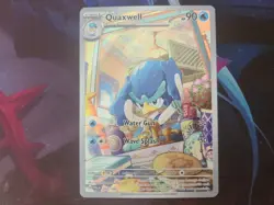 Quaxwell 207/193 Illustration Rare Paldea Evolved Pokemon English NM - Image 1