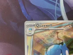 Quaxwell 207/193 Illustration Rare Paldea Evolved Pokemon English NM - Image 3
