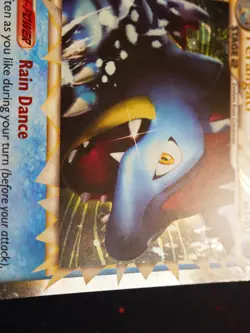MP Pokemon (Prime) FERALIGATR Card HGSS BLACK STAR PROMO Set HGSS07 Holo Foil#3 - Image 3