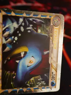 MP Pokemon (Prime) FERALIGATR Card HGSS BLACK STAR PROMO Set HGSS07 Holo Foil#3 - Image 5