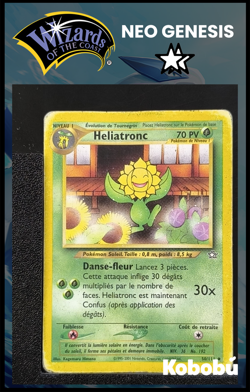 Carte Pokemon Heliatronc 50/111 Unlimited Ed 2 Neo Genesis Wizards 2 - Image 1