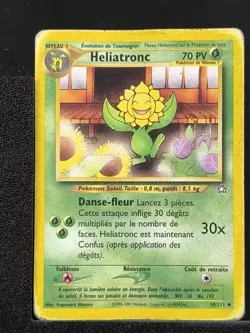 Carte Pokemon Heliatronc 50/111 Unlimited Ed 2 Neo Genesis Wizards 2 - Image 2