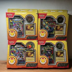 4x Pokemon TCG Pokemon Day 2026 Collection Box Brand New Factory Sealed Pikachu - Image 1