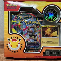 4x Pokemon TCG Pokemon Day 2026 Collection Box Brand New Factory Sealed Pikachu - Image 2