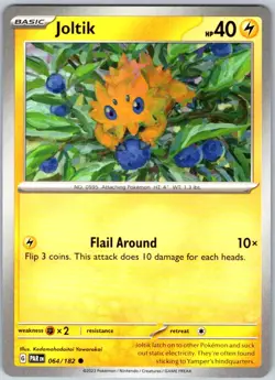 Joltik 064/182 Near Mint SV04: Paradox Rift Pokemon Shipnow - Image 1