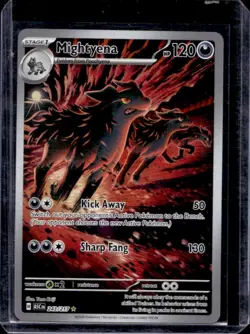 2026 Pokemon Ascended Heroes Mightyena Illustration Rare #243/217 - Image 1