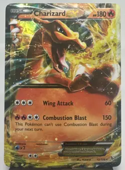 Pokemon TCG Charizard EX 12/108 Evolutions Ultra Rare Holo Card 🔥 - Image 1