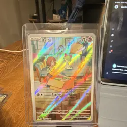 Pokemon Ralts 211/198 SV01 Illustration Rare Holo 70 HP - Image 1