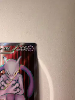 Team Rocket's Mewtwo ex 213/182 UR Ultra Rare Destined Rivals SV10 Pokemon - Image 5