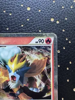 Entei SL3 Call of Legends Holo Rare Pokemon Card 2011 MP Foil - Image 3