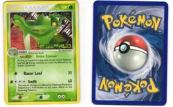 Sceptile Stamped Reverse Holo Pokemon TCG Emerald 10/106 MP CORNER CREASE - Image 3