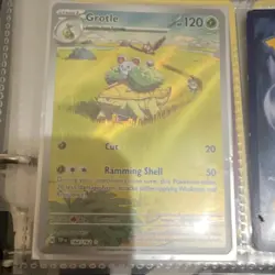 Pokemon Grotle 164/162 SV05 Temporal Forces Illustration Rare Holo 120 HP - Image 1