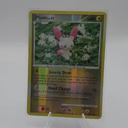 Pokemon Plusle 76/147 Secret Wonders Holo Rare 2009 Basic Pokemon TCG 60 HP - Image 1