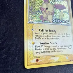 Pokemon - Plusle 44/107 (EX Deoxys Reverse Holo Stamped - 2005) LP/MP - Image 5