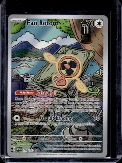 2026 Pokemon Ascended Heroes Fan Rotom Illustration Rare #250/217 - Image 1