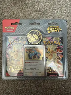 Pokemon Ascended Heroes Larry’s Komala 2 Pack Blister Pack New Sealed - Image 1