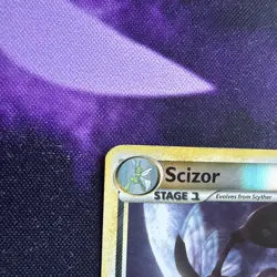 Scizor Reverse Foil Pokemon HeartGold & SoulSilver Undaunted #7 2010 LP - Image 2