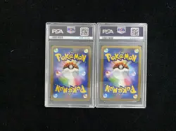 2010 Pokemon TCG JPN World Championship Promo Lugia HO-OH Holo PSA 10 Lot*2 HC35 - Image 2